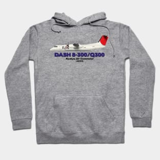 DeHavilland Canada Dash 8-300/Q300 - Ryukyu Air Commuter Hoodie